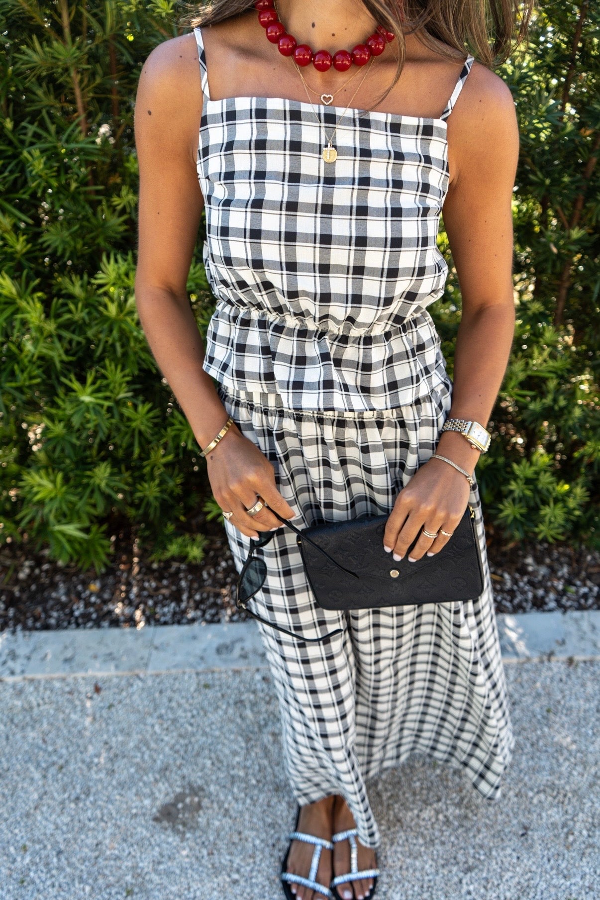 Emma Peplum Maxi Skirt