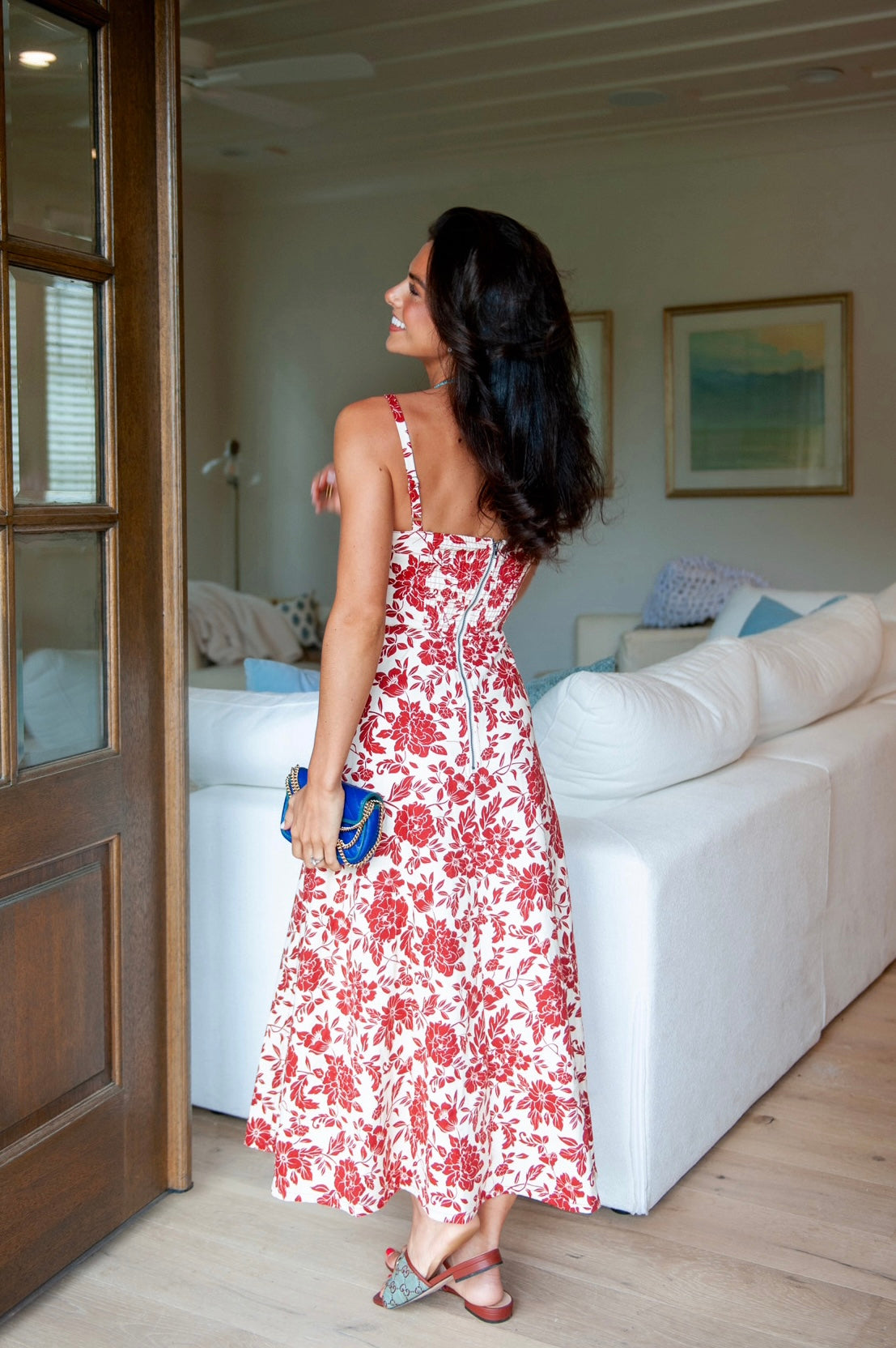 The Brady Burgundy Maxi