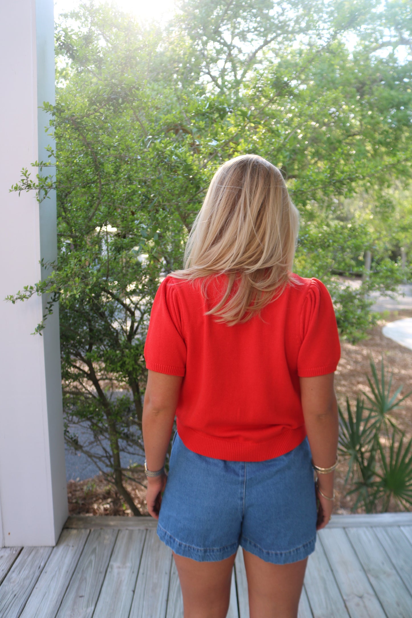 The Anne Cherry Cardigan