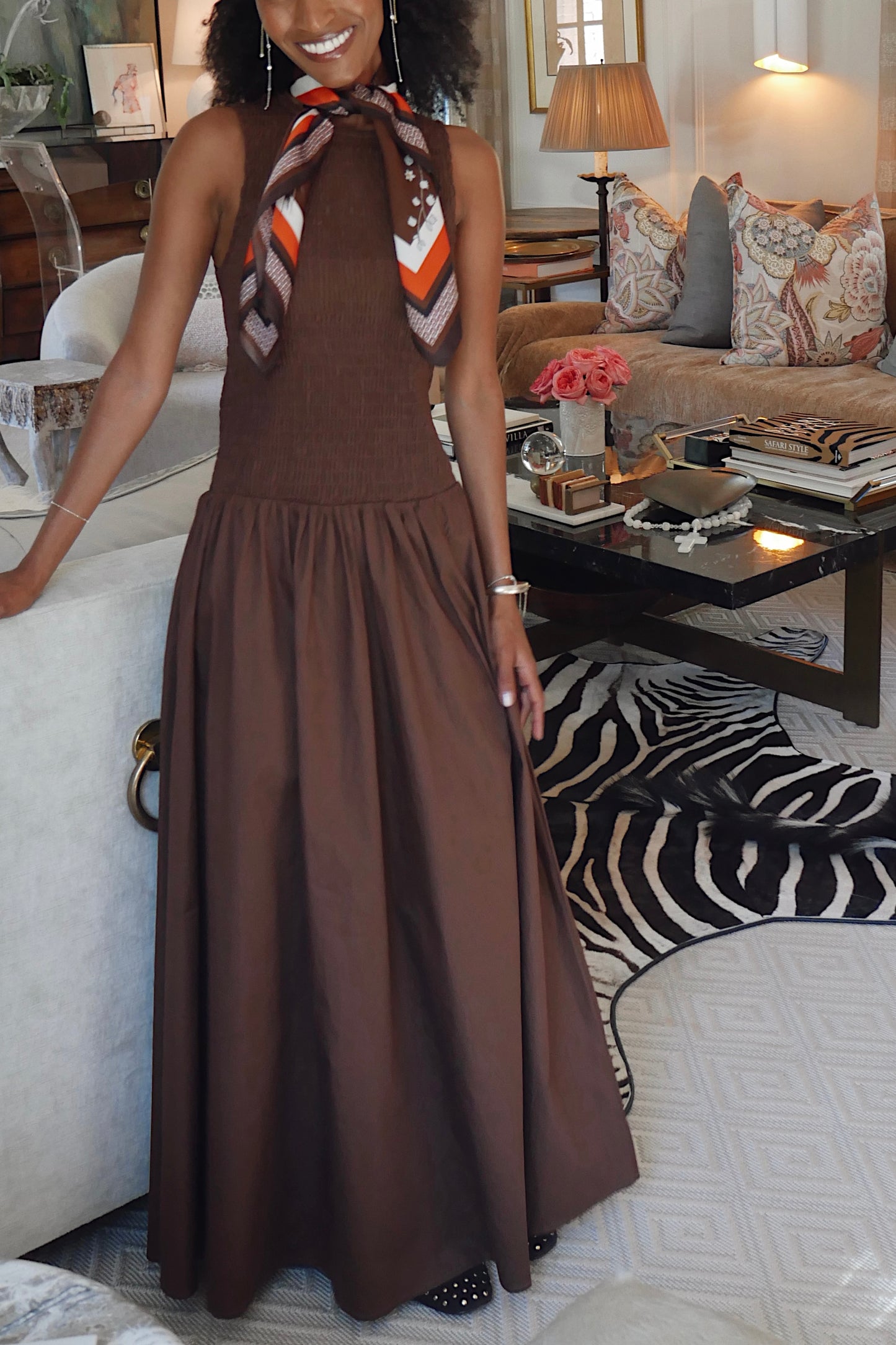 The Brooks Maxi in Coco