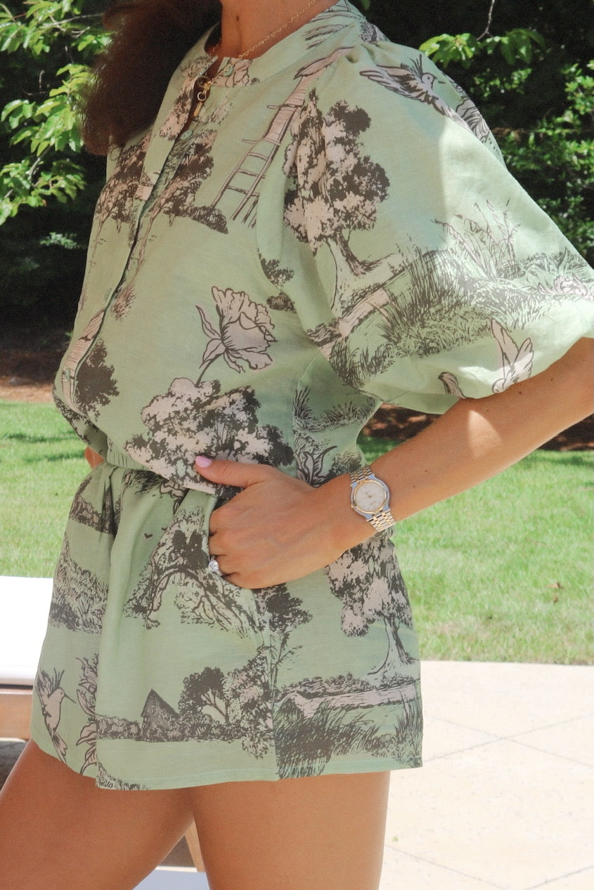 Thailand Green Shorts