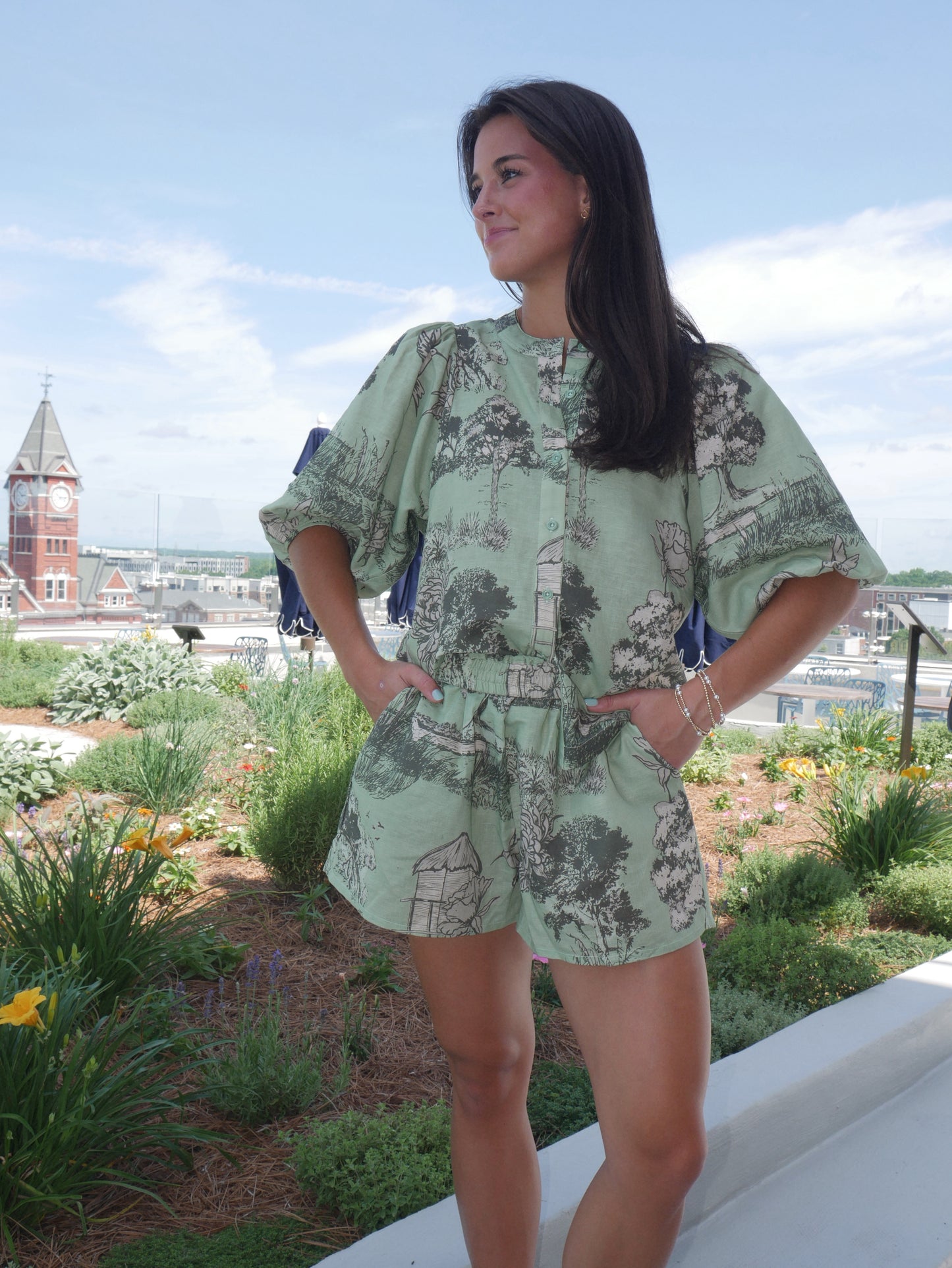Thailand Green Shorts