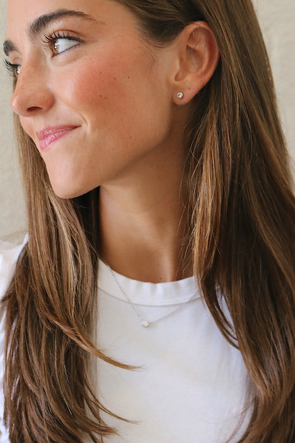 The Sara Sterling Silver Mini Studs
