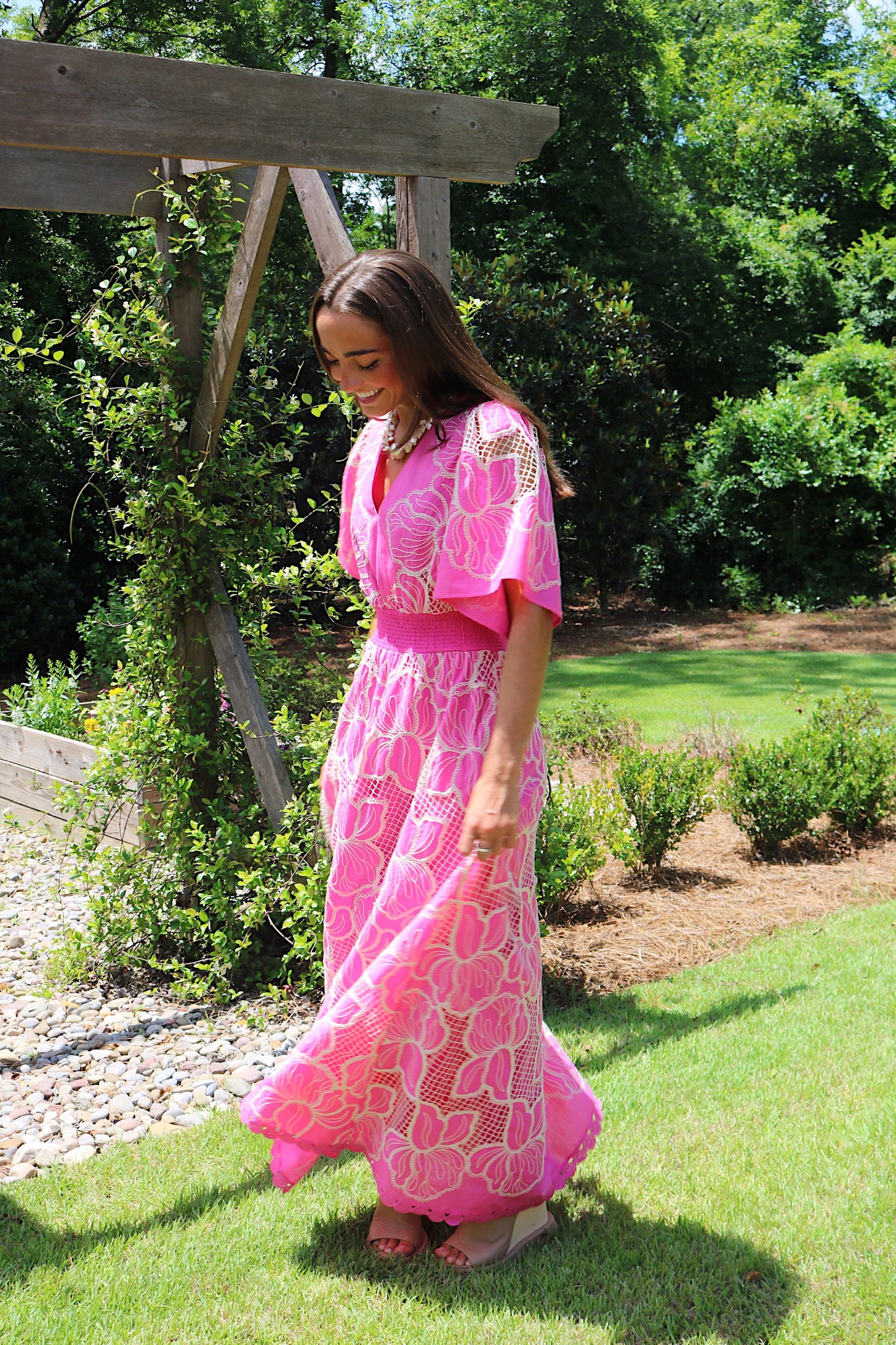 Stevie Dress In Pink