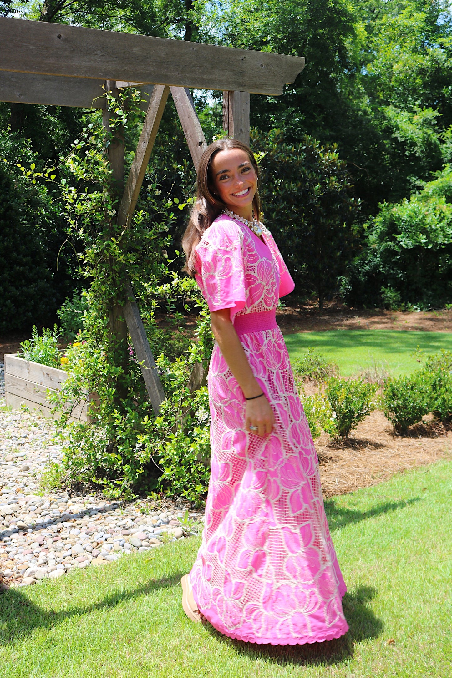 Stevie Dress In Pink