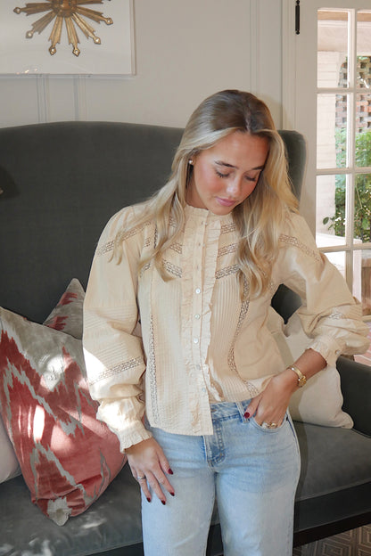 The Louise Blouse In Cream