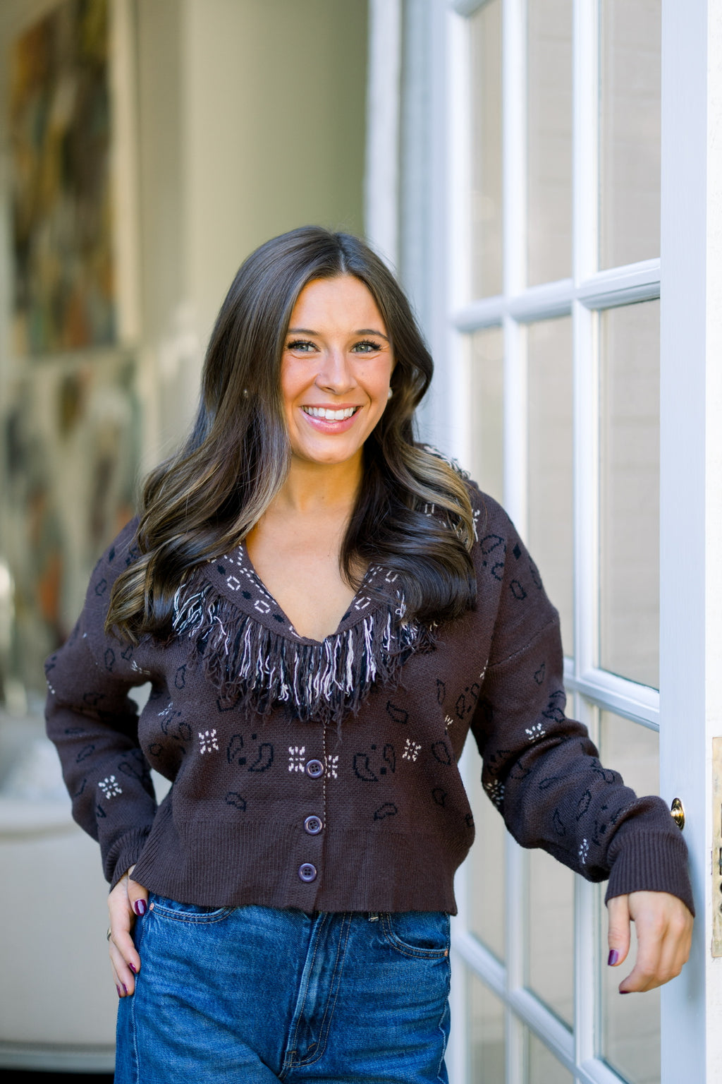 Fringe Christy Cardigan