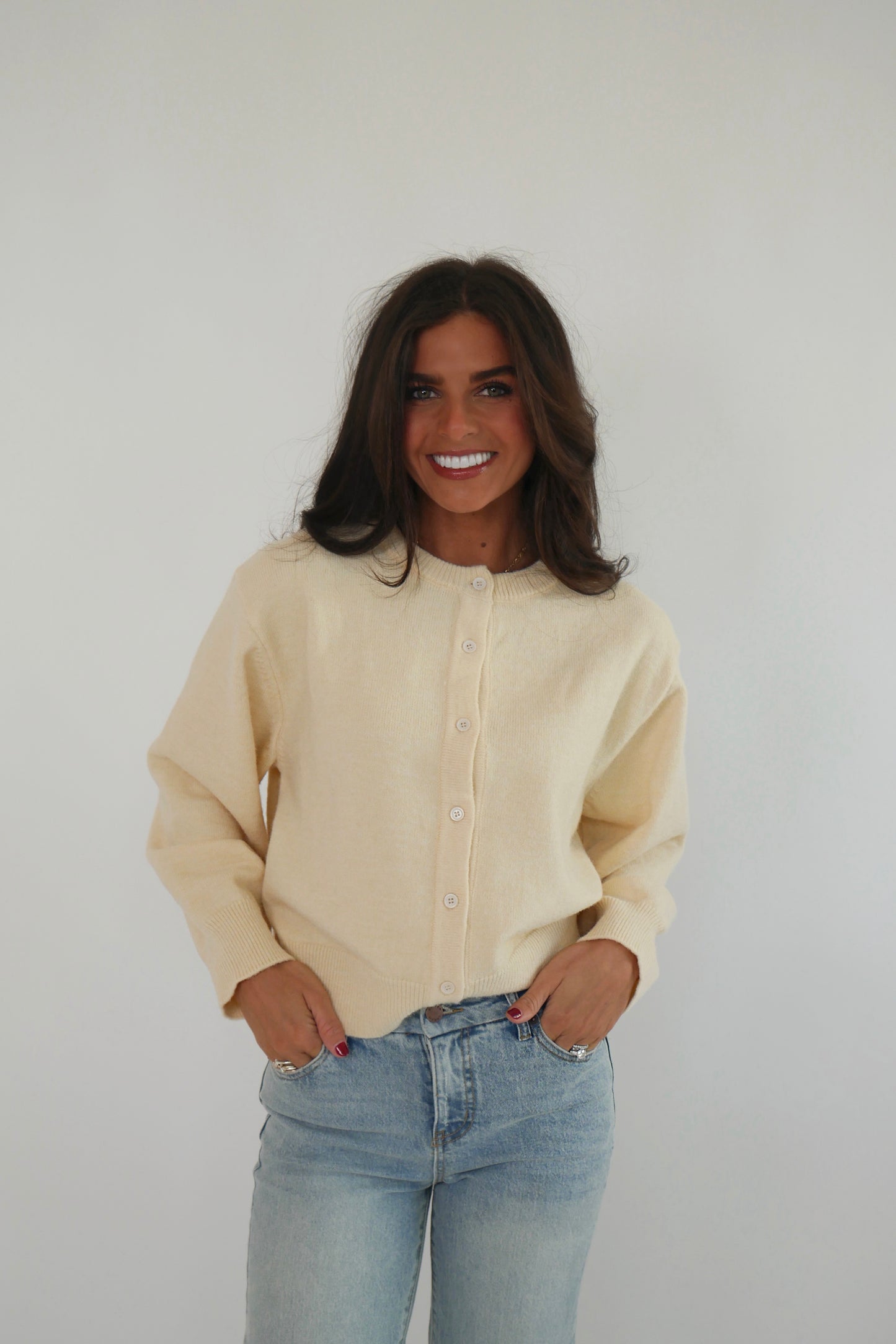 Elise Cardigan - Cream