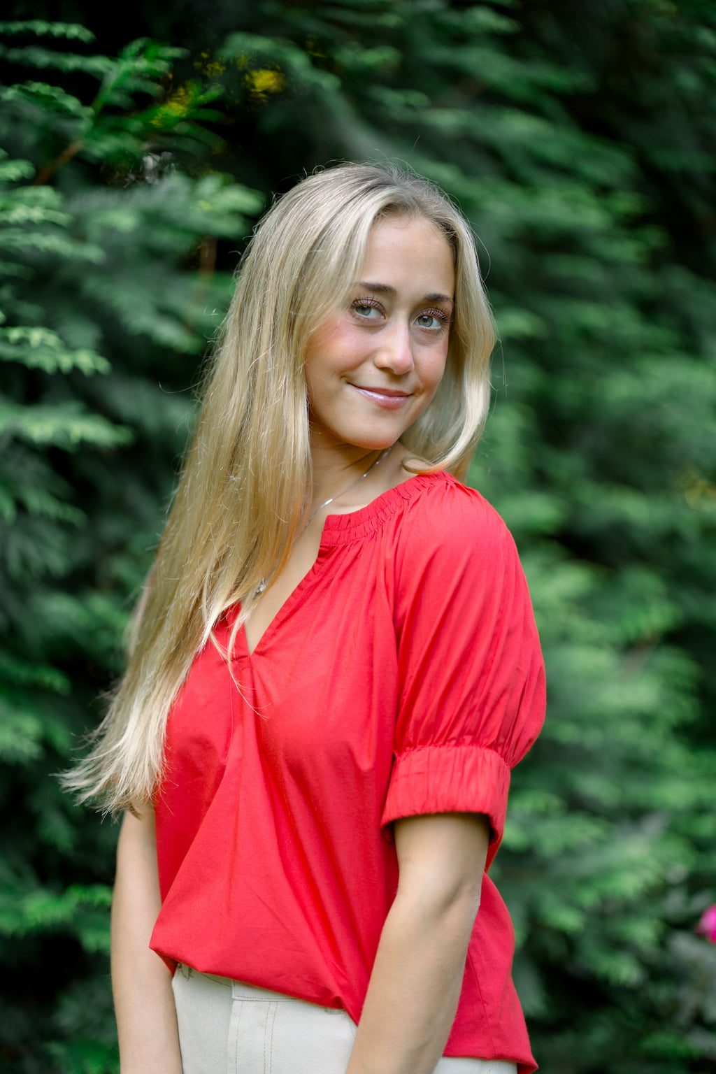 Dawson Top Red