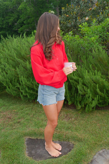 Julia B. Cardigan - Red