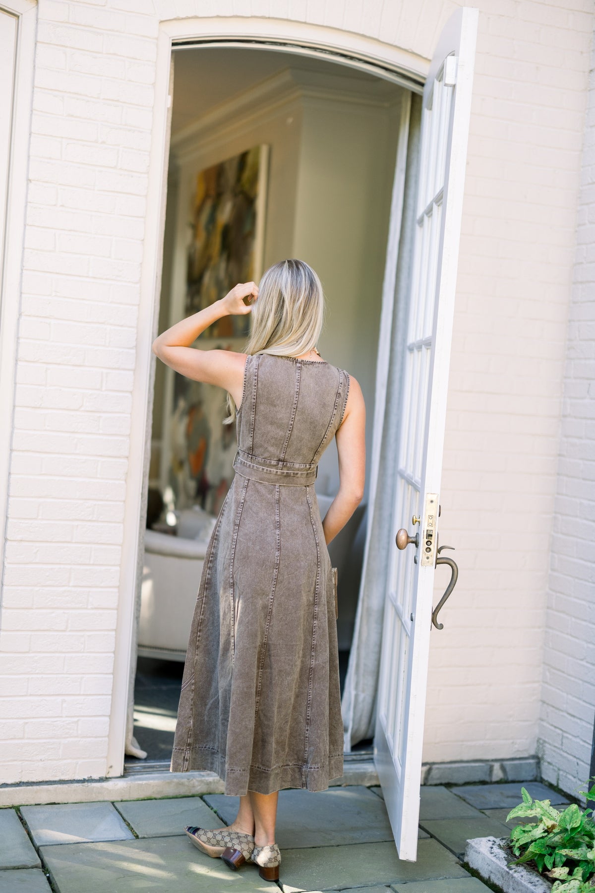 Western Button Down Dress