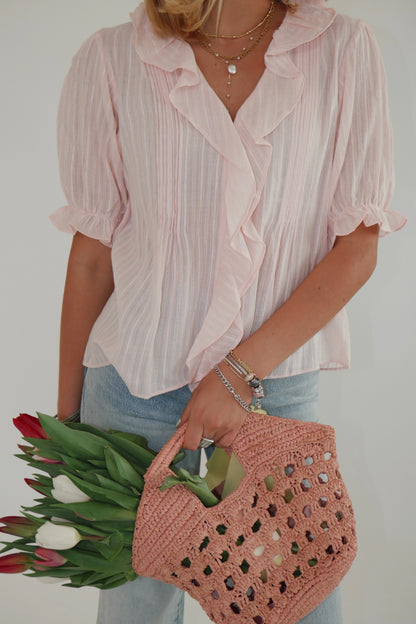 MISA Blouse - Light Pink