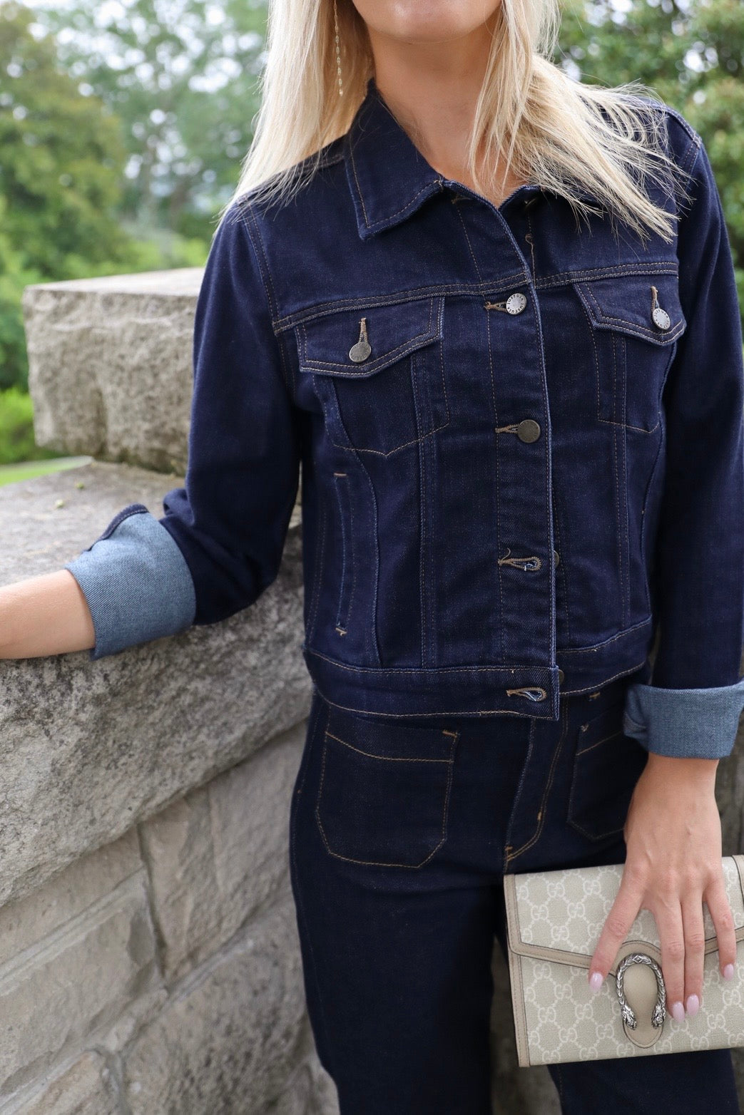 Patch Pocket Wide Leg