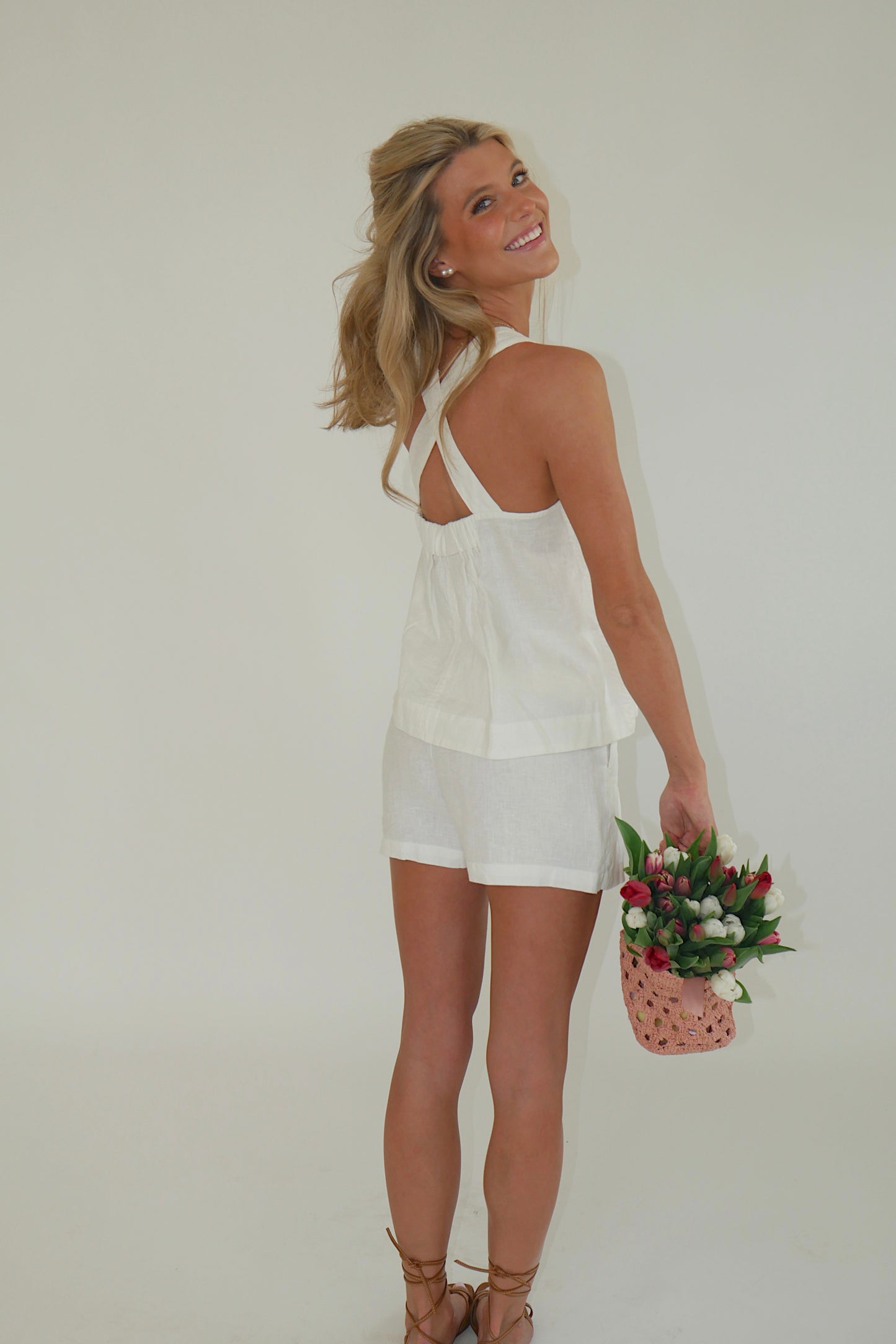 Caroline Linen Shorts