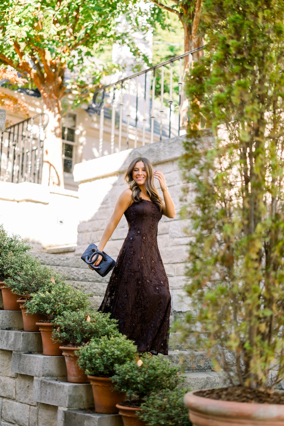 Marly Maxi Dress - Brown