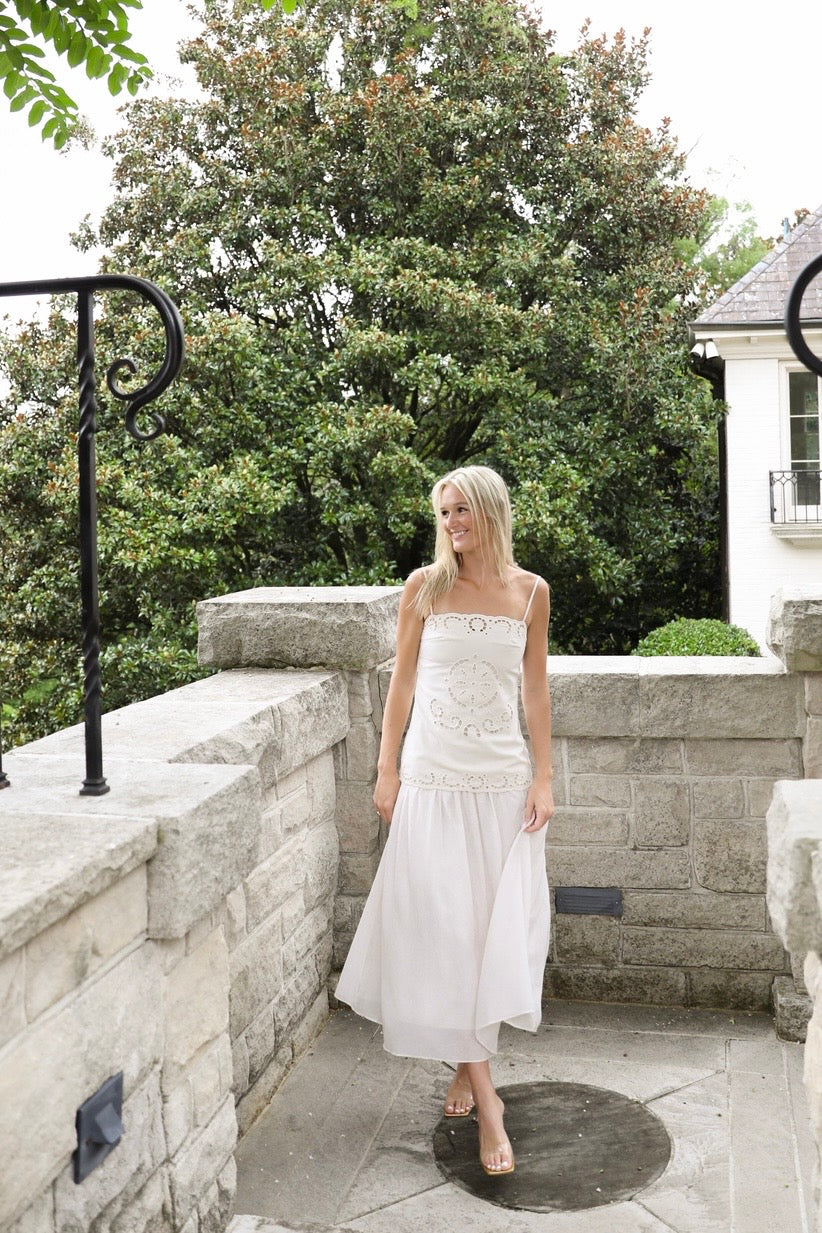 Linen Midi Dress