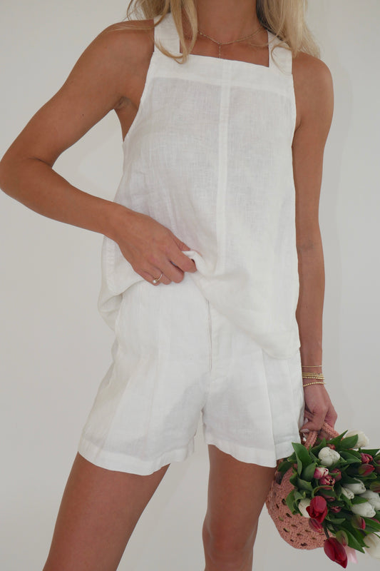 Caroline Linen Shorts