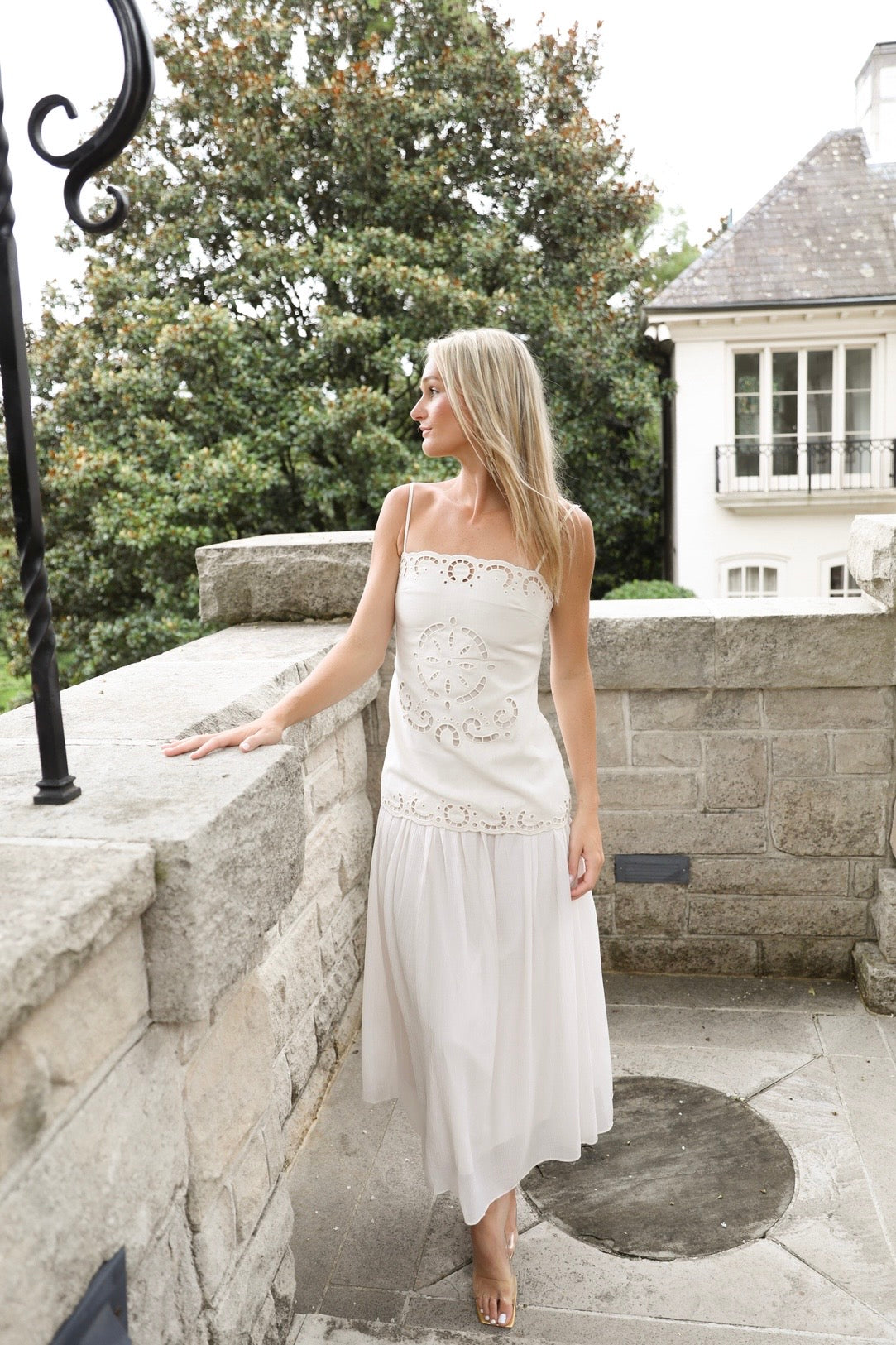 Linen Midi Dress