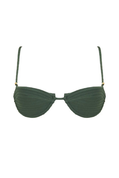 Green Dunes Bikini Top