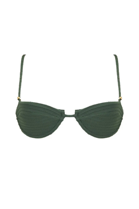 Green Dunes Bikini Top