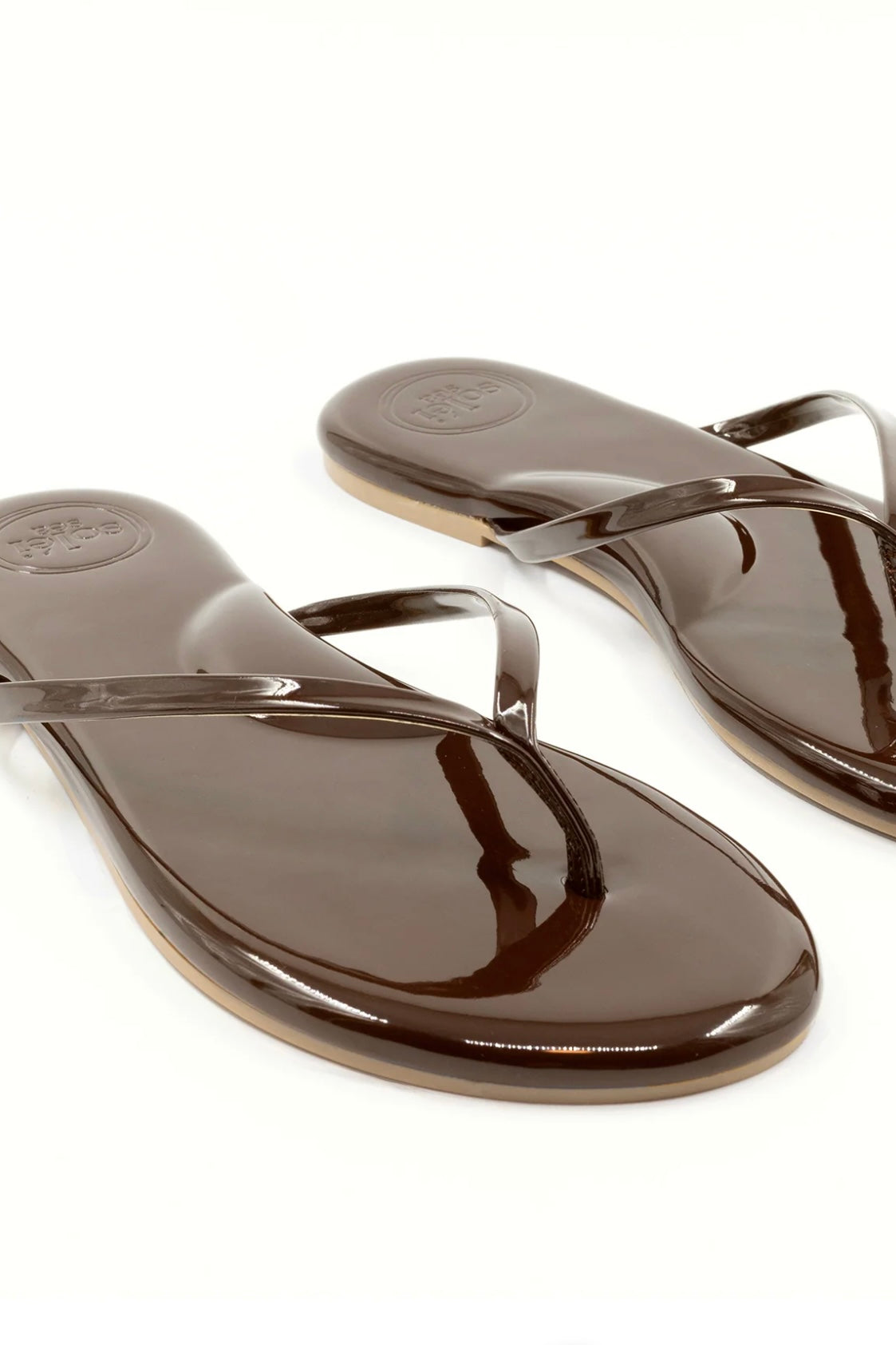 INDIE - CHOCOLATE PATENT SANDAL