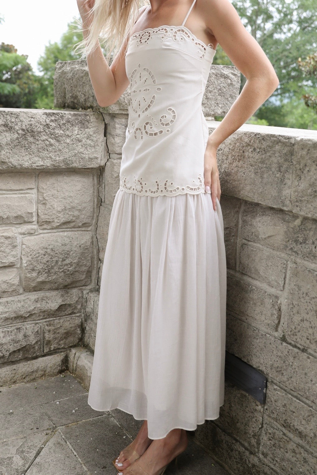Linen Midi Dress