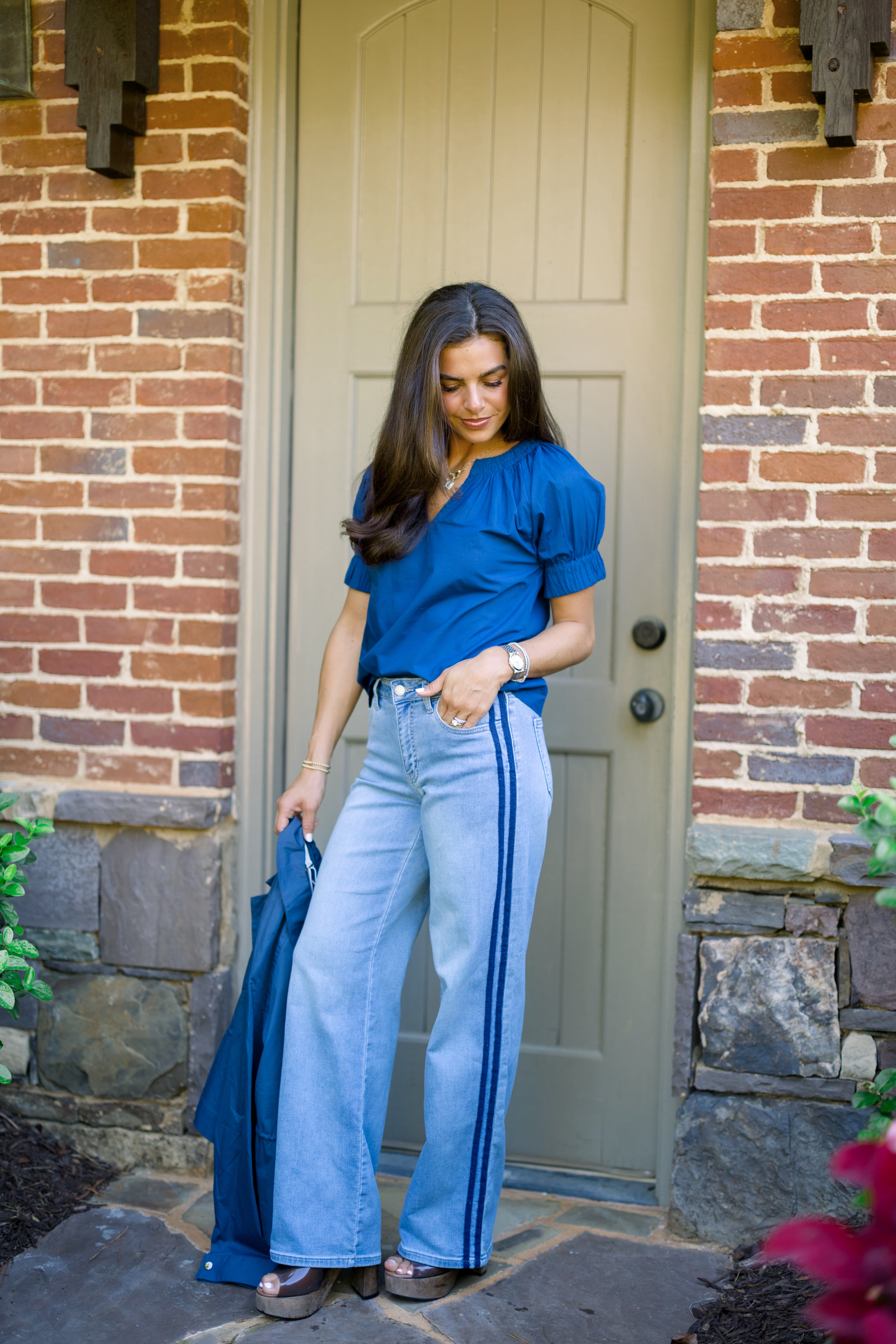 Dawson Top Navy