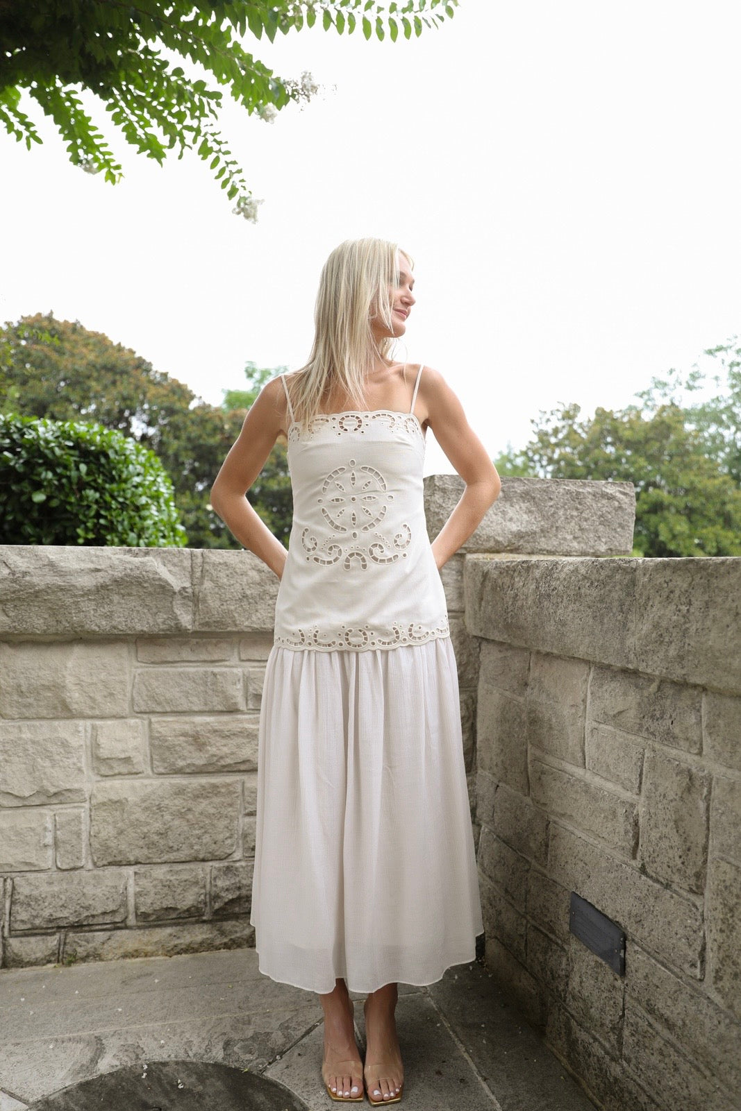 Linen Midi Dress