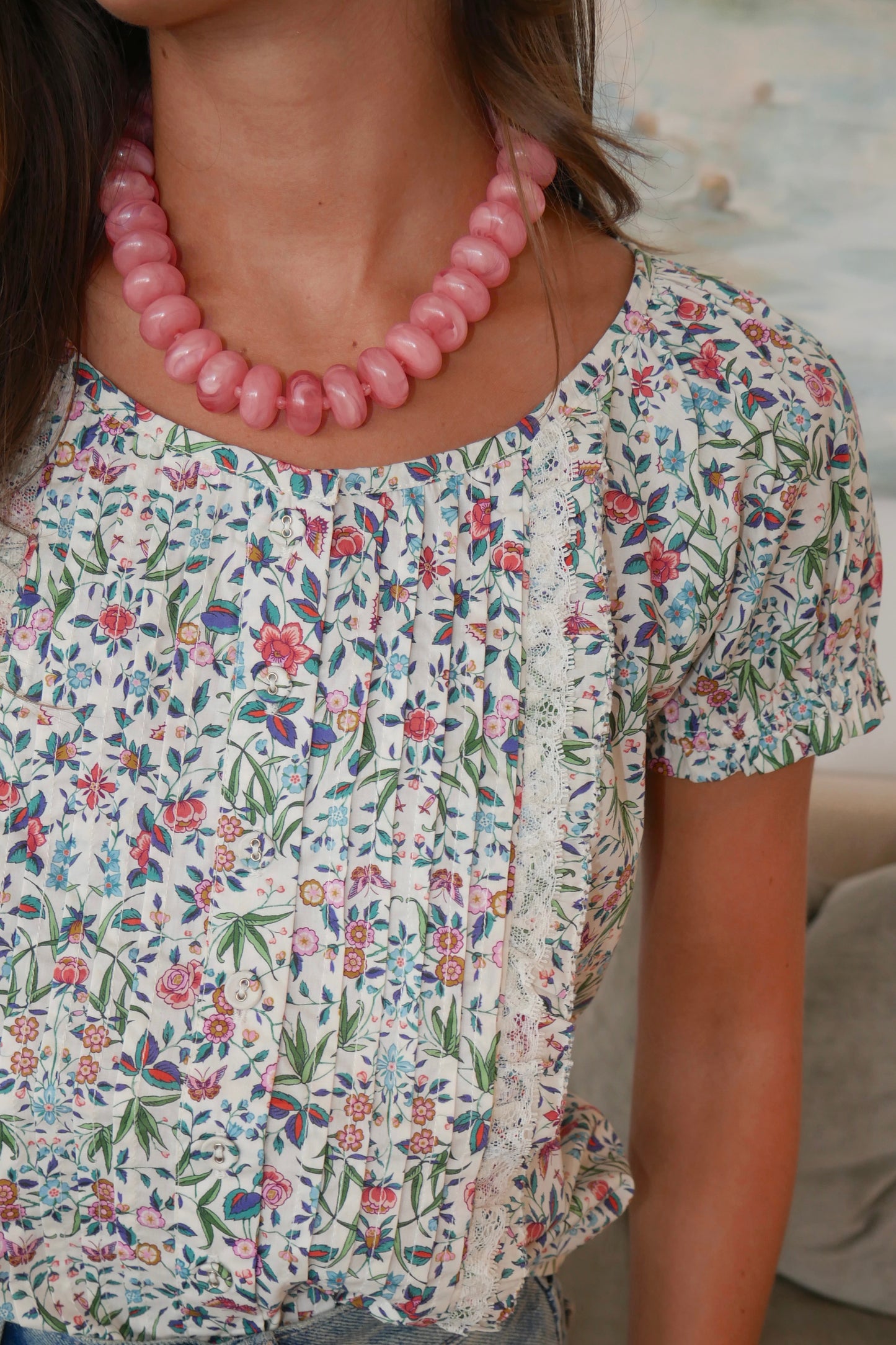Tapestry Liberty Print Top