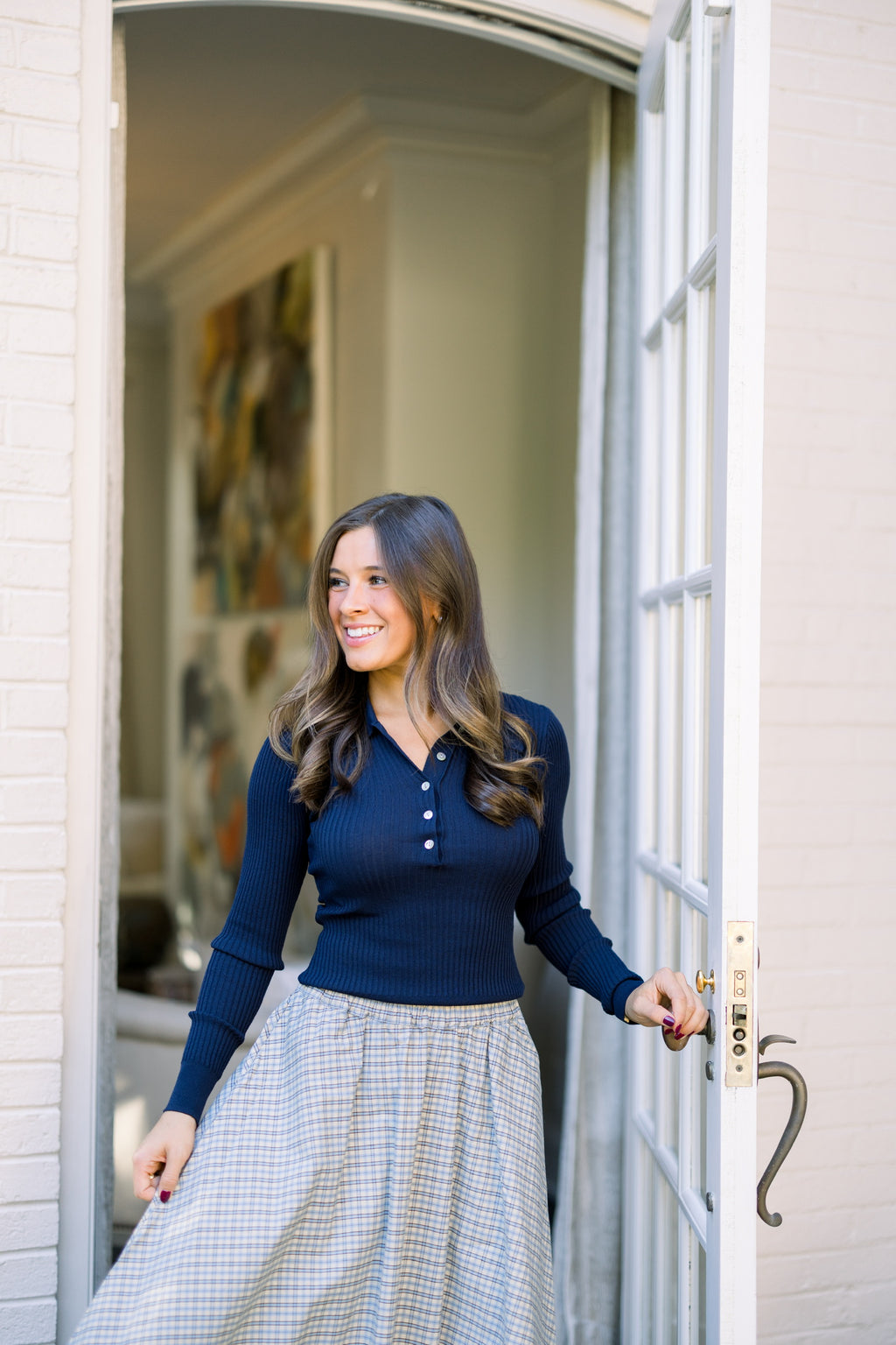 Ribbed Knit Megan Top