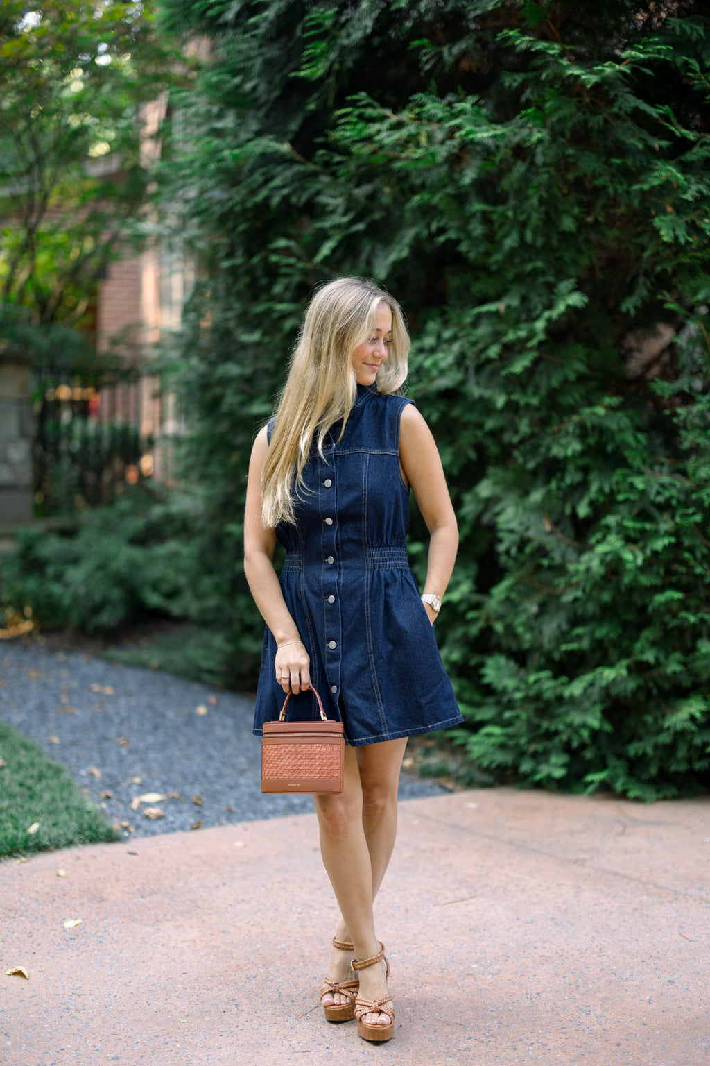 Louise Denim Dress