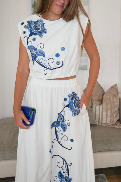 Kimber Embroidery Top