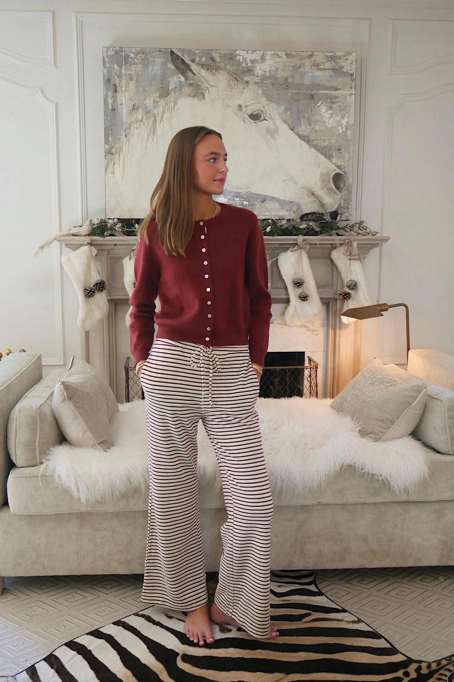 The Perfect Cardigan - Burgundy