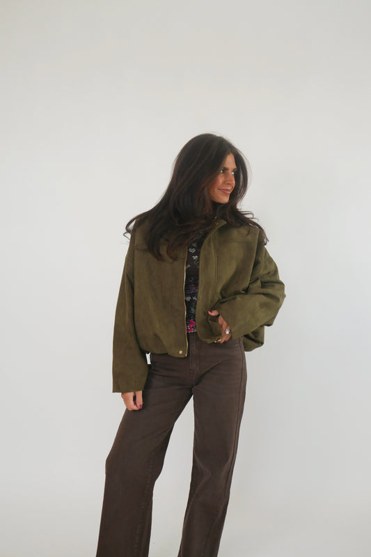 Brown Barrel Jeans