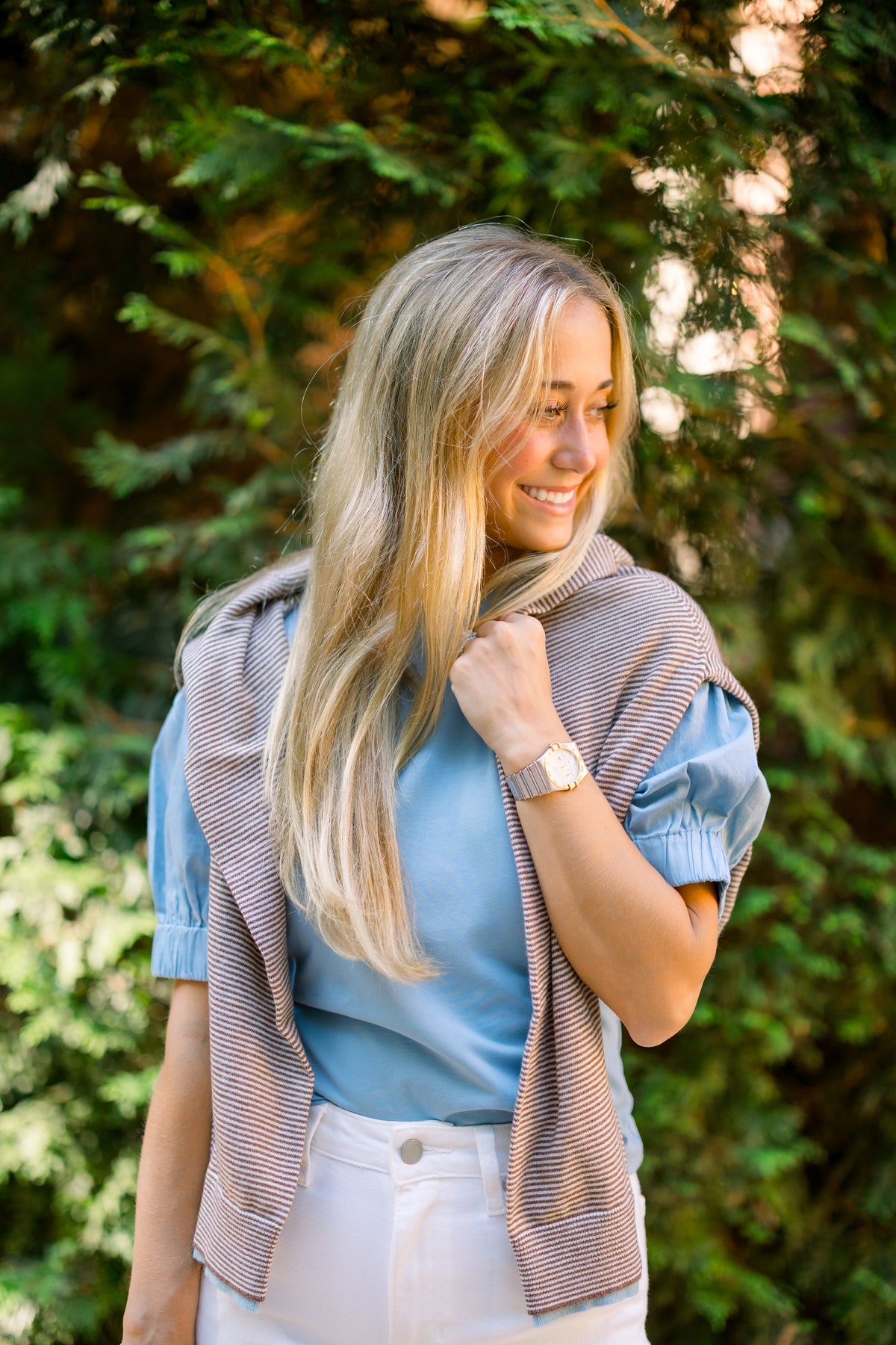 The Saturday Stripes Cardigan
