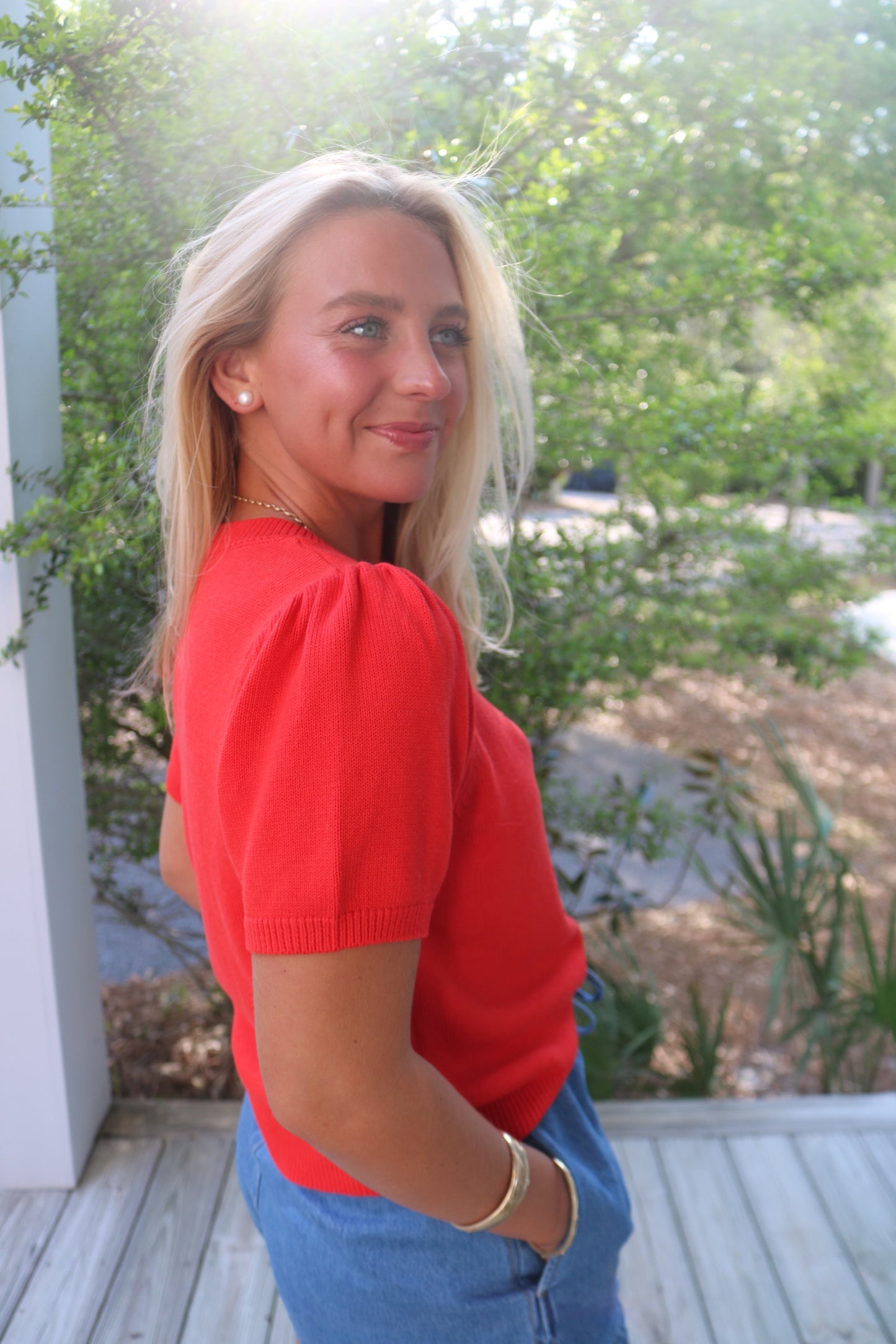 The Anne Cherry Cardigan