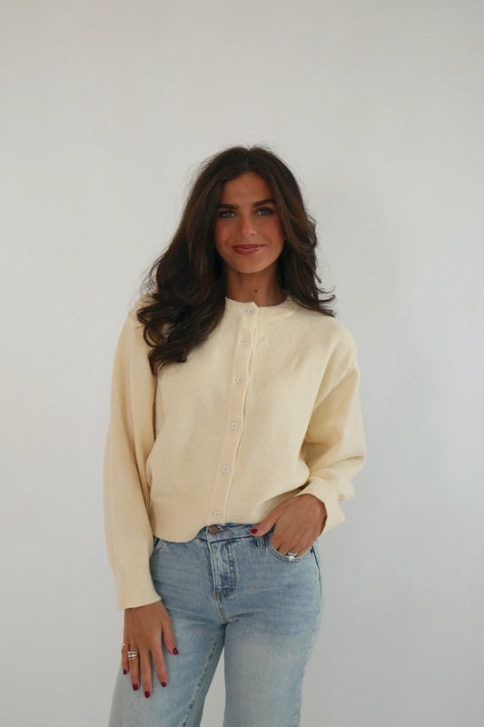 Elise Cardigan - Cream