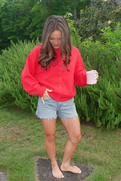 Julia B. Cardigan - Red