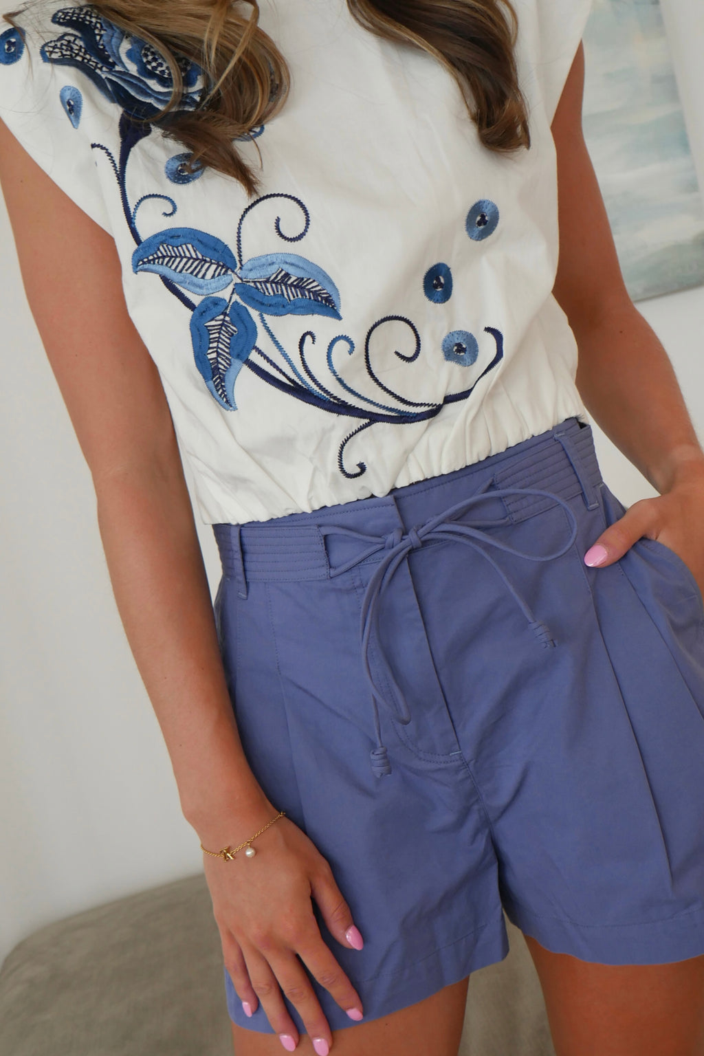 Kimber Embroidery Top