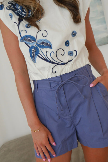 Kimber Embroidery Top