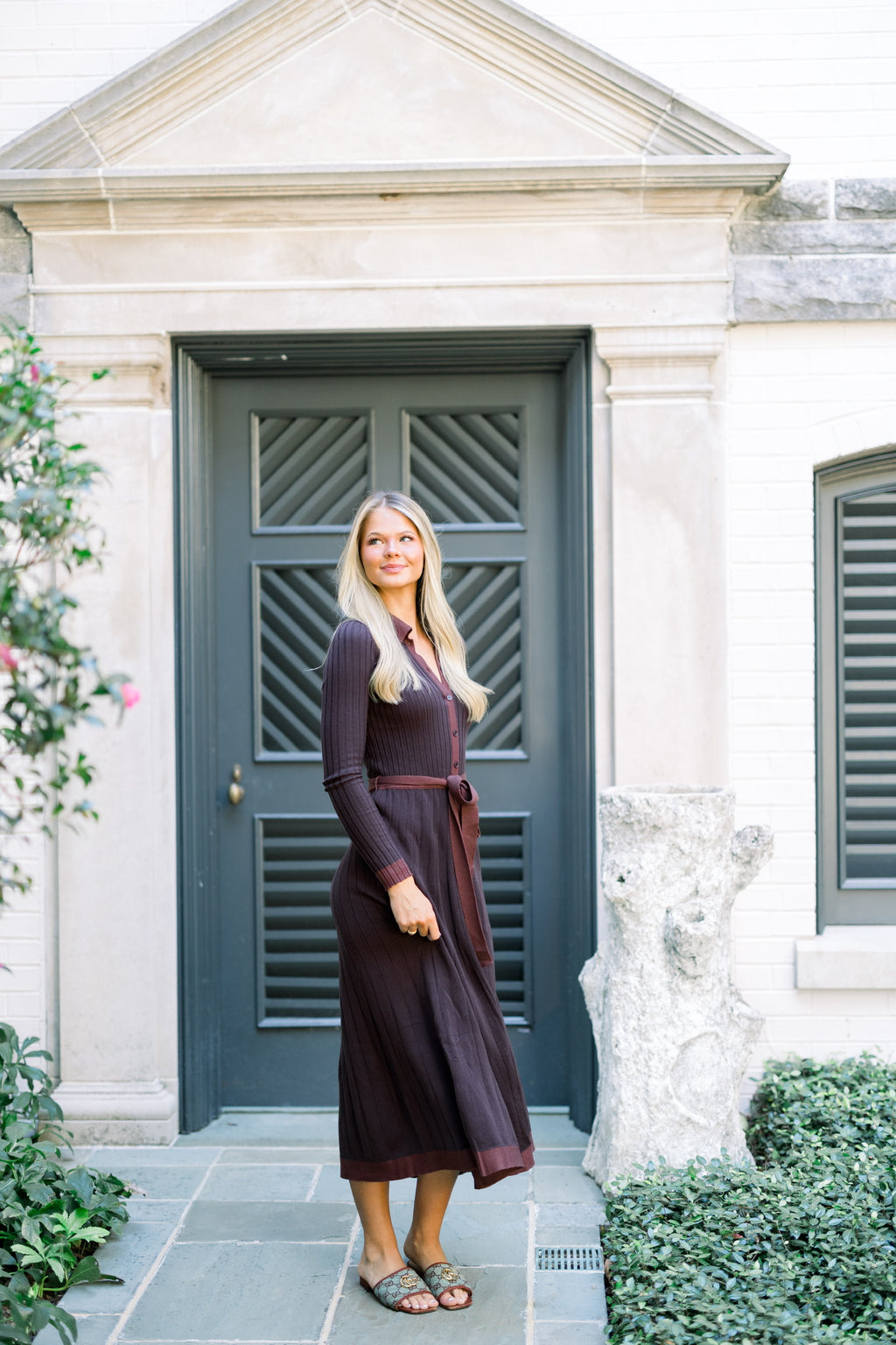 Rylee Ribbed Sweater Dress