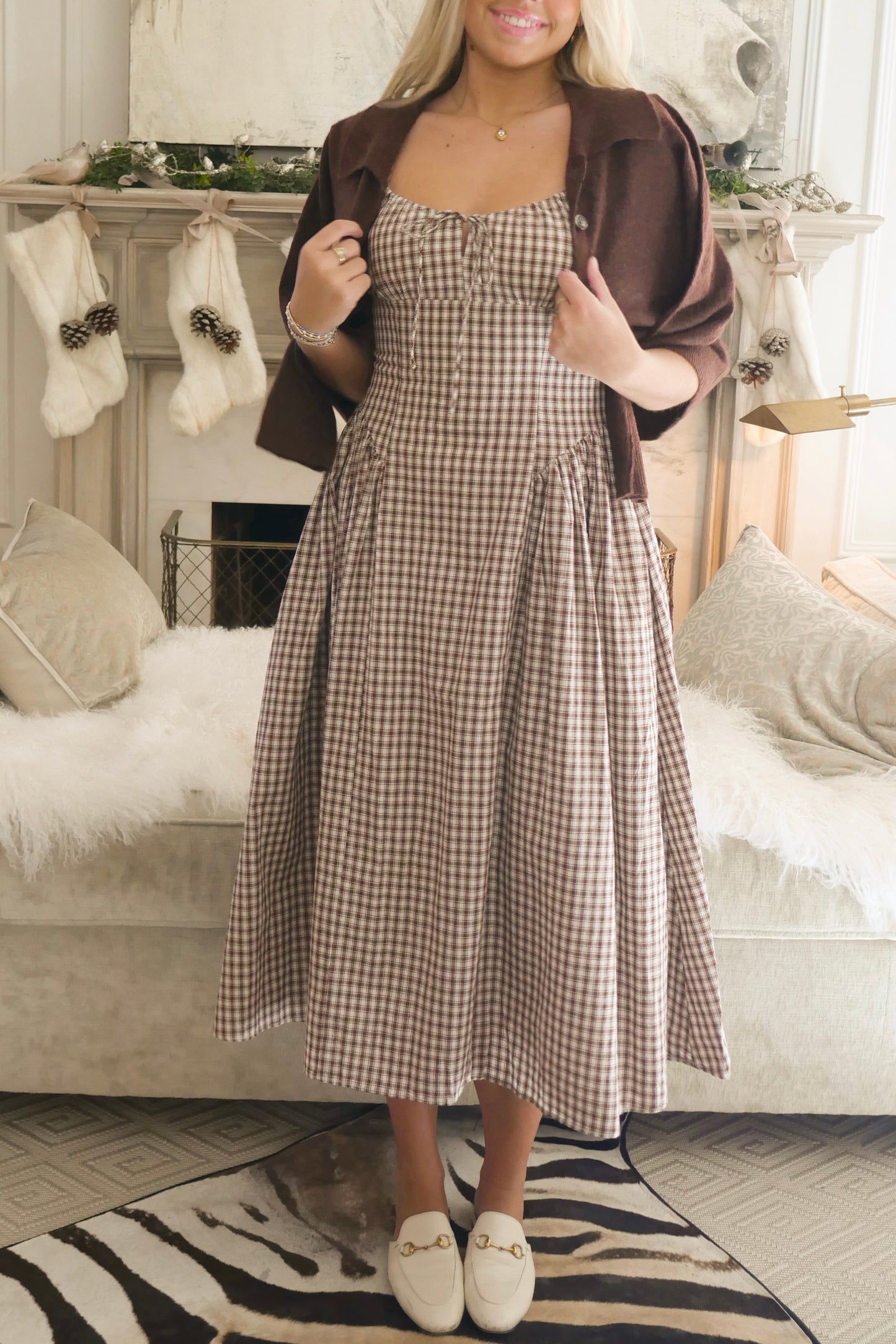The Emmalyne Gingham Dress