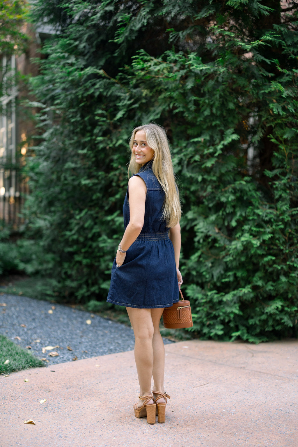 Louise Denim Dress