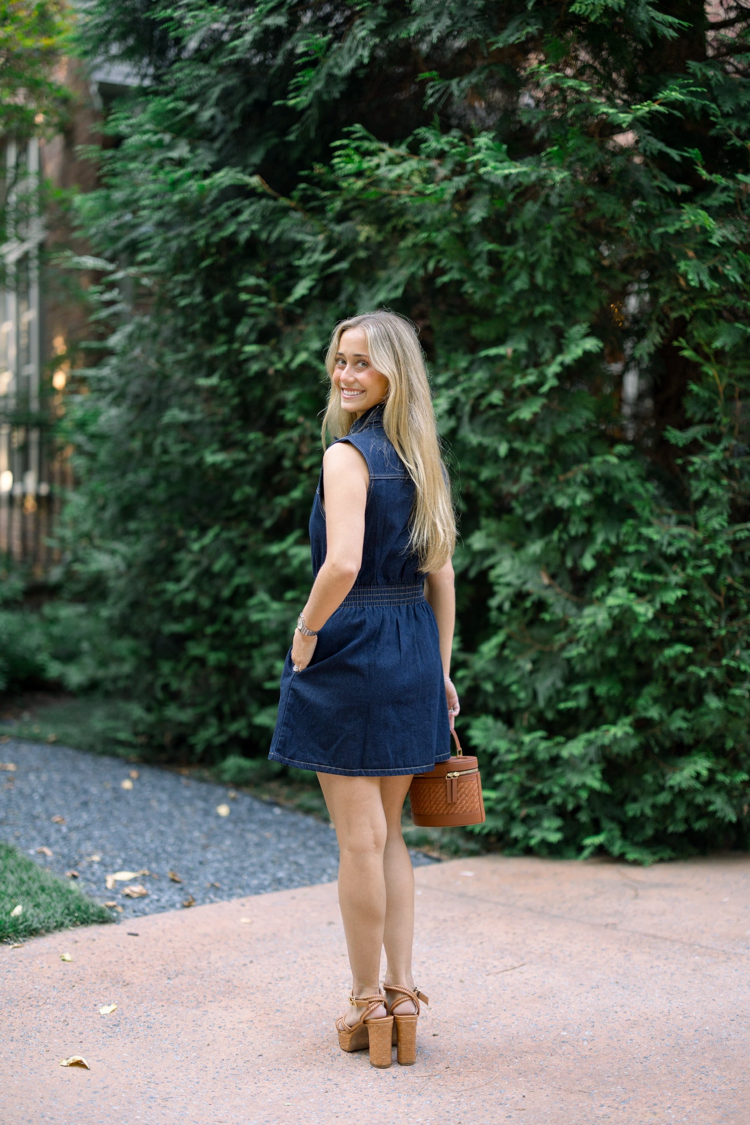 Louise Denim Dress