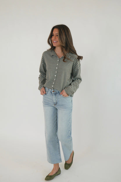 The Sunday Stripes - Blue and Brown