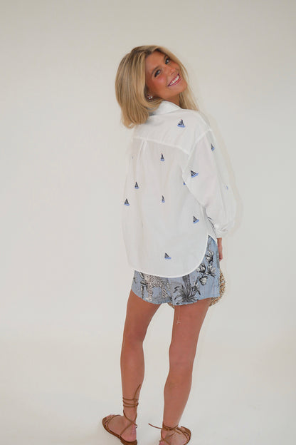 Tropique Light Blue Shorts