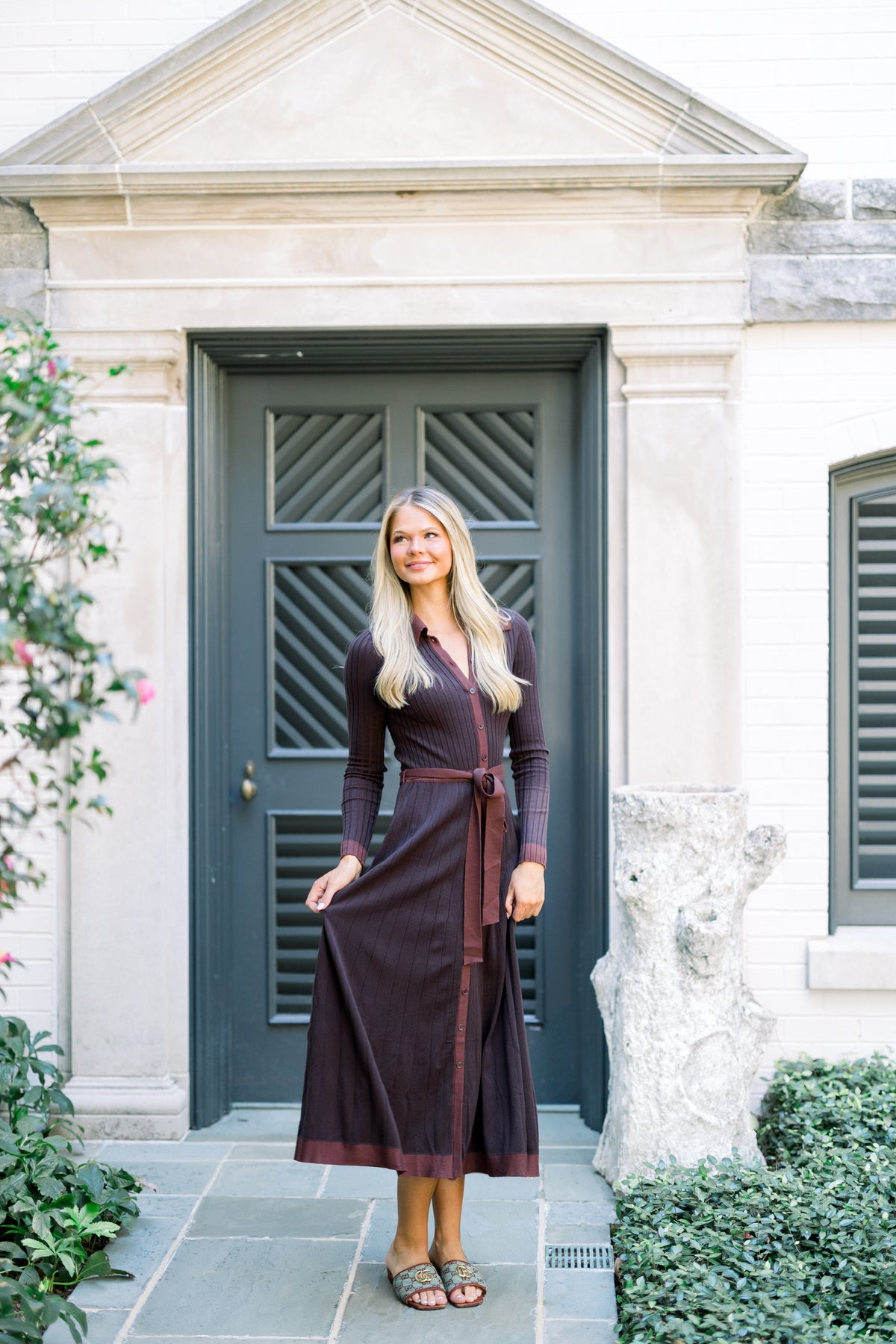 Rylee Ribbed Sweater Dress