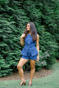 Dark Denim Shorts