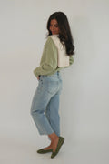 Knit Shawl/Scarf - Cream