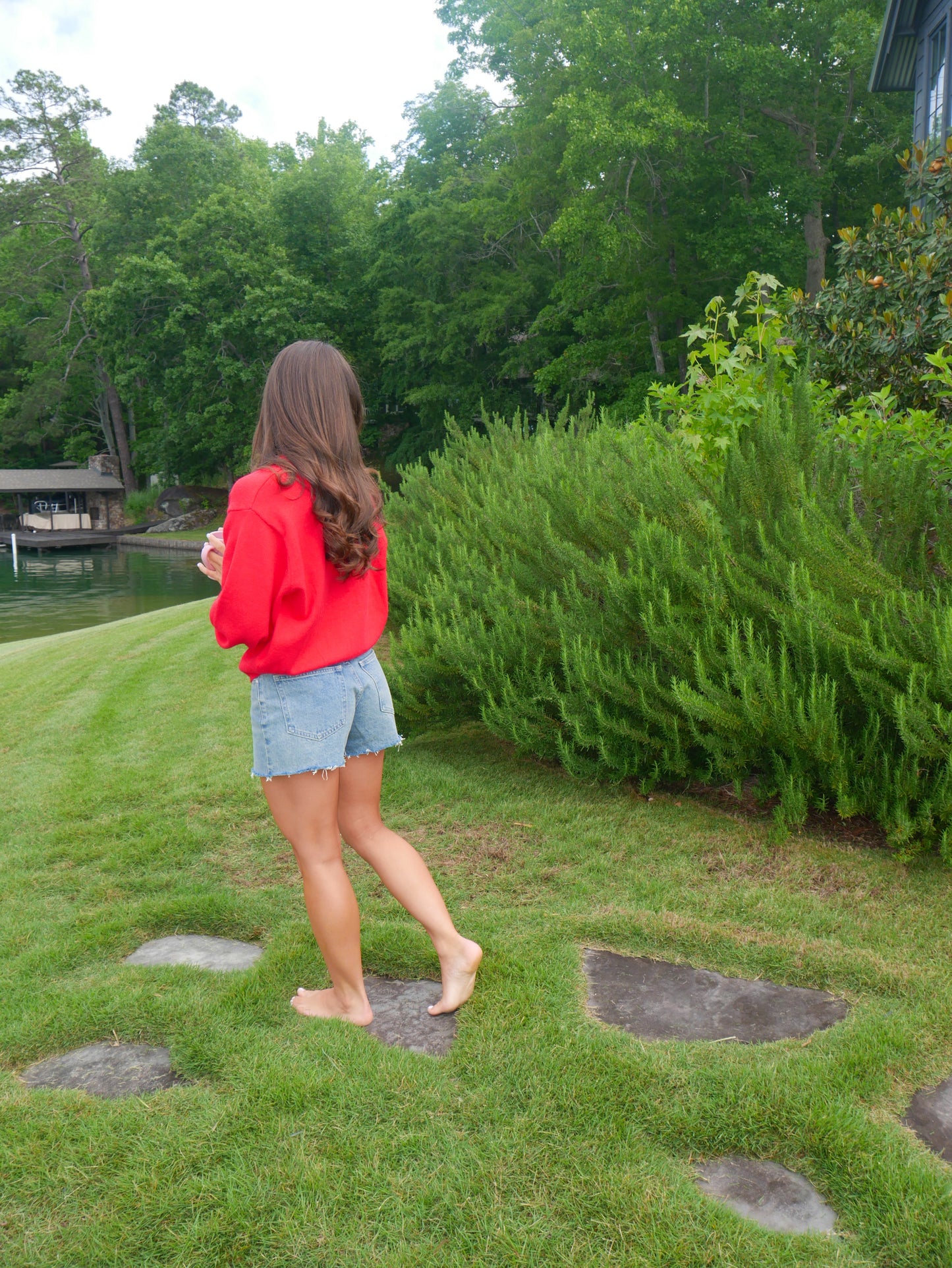 Julia B. Cardigan - Red